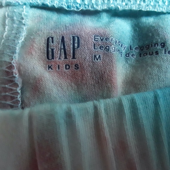 GIRL’S TIE-DYED COTTON LEGGINGS - Picture 7 of 7